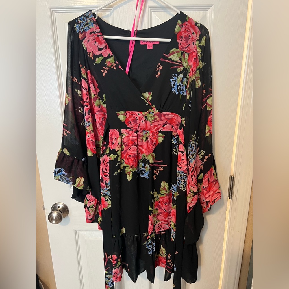 Betsey Johnson floral dress